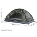 Tente de Camping Camouflage