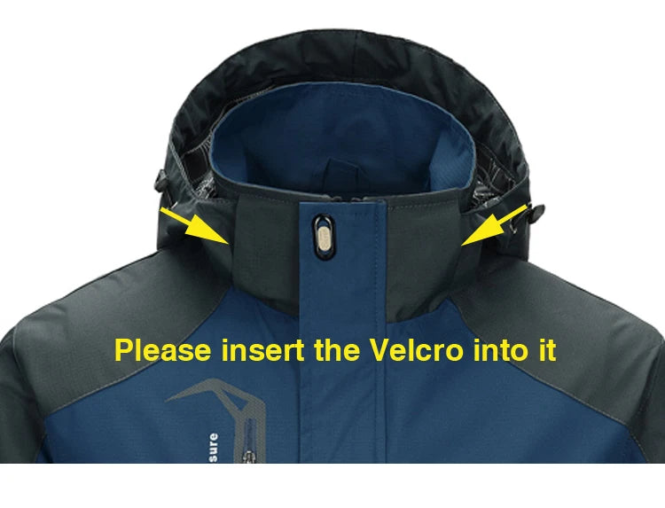 Veste de randonnée imperméable – Coupe-vent d’extérieur pour hommes