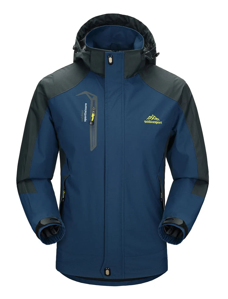 Veste de randonnée imperméable – Coupe-vent d’extérieur pour hommes