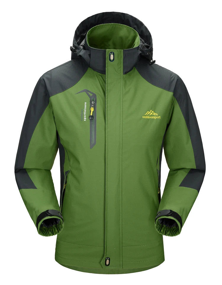 Veste de randonnée imperméable – Coupe-vent d’extérieur pour hommes