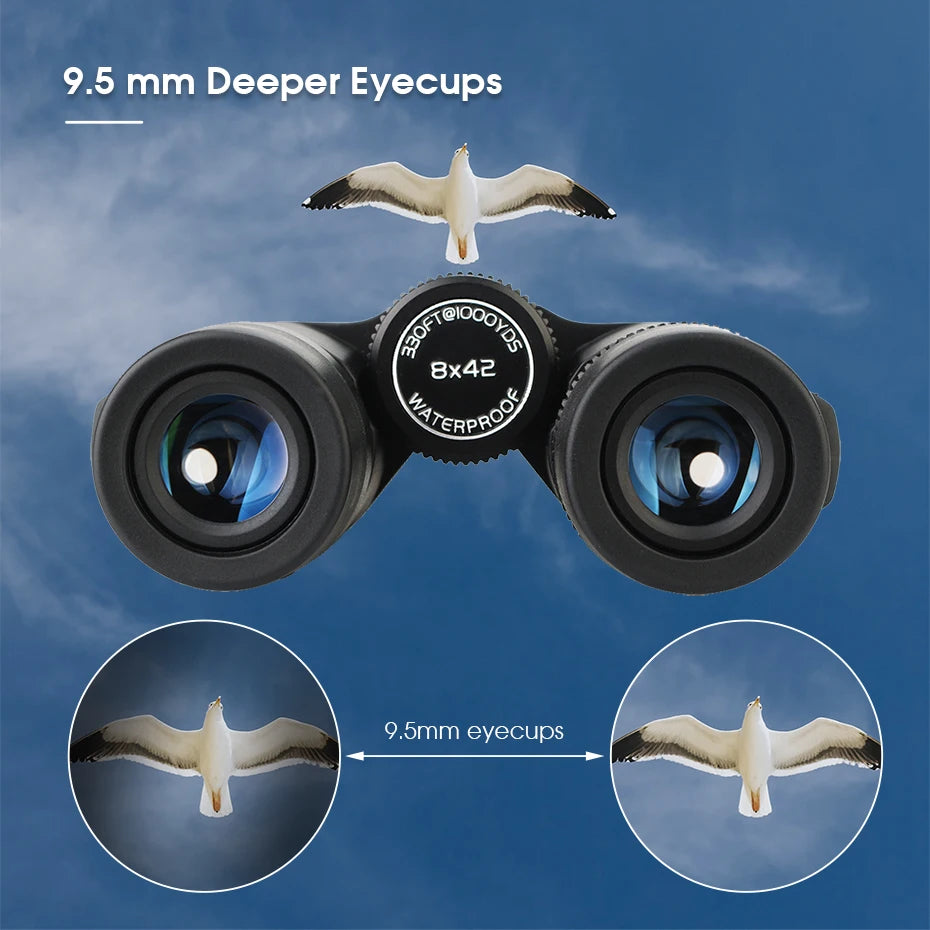 Jumelles imperméables SV47 HD – Optiques professionnelles extérieures