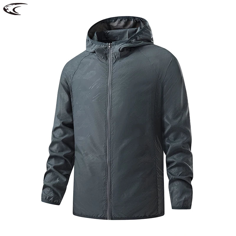 Veste de randonnée légère imperméable – Coupe-vent extérieure unisexe