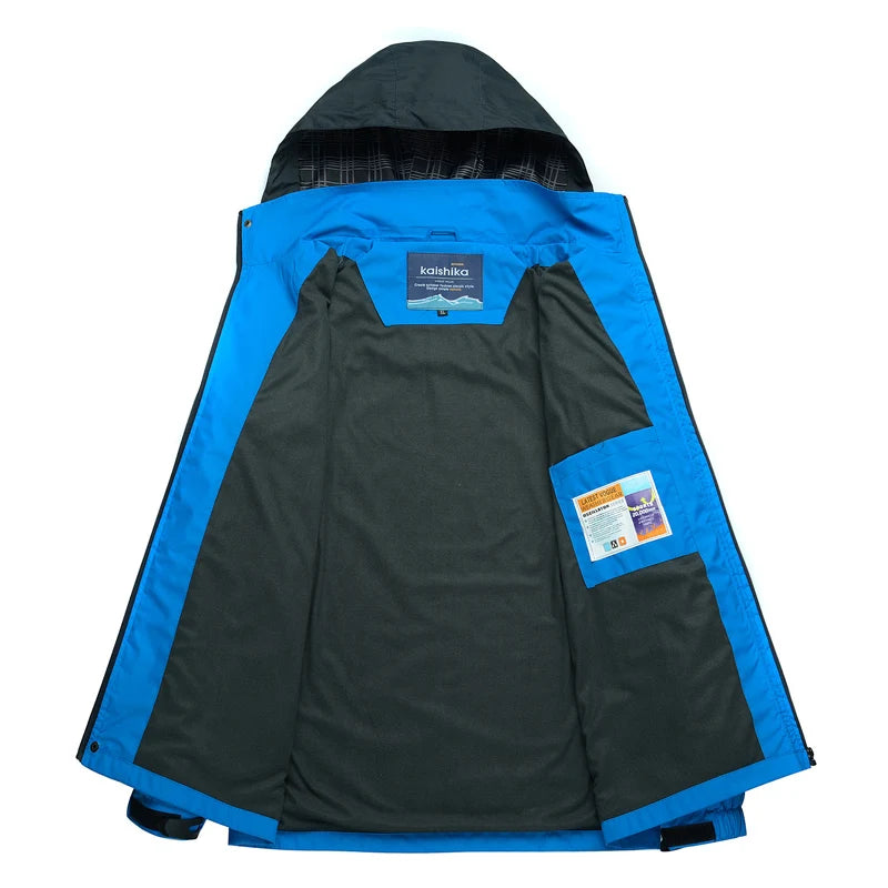 Veste de randonnée imperméable – Coupe-vent d’extérieur pour hommes