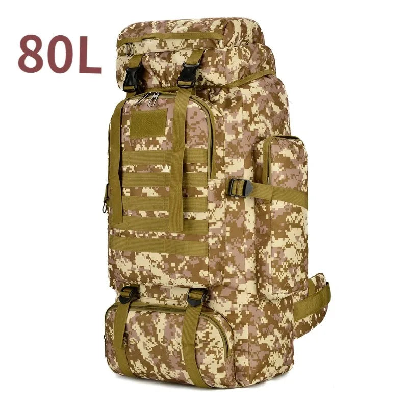 Grand Sac à Dos de Camping et de Voyage