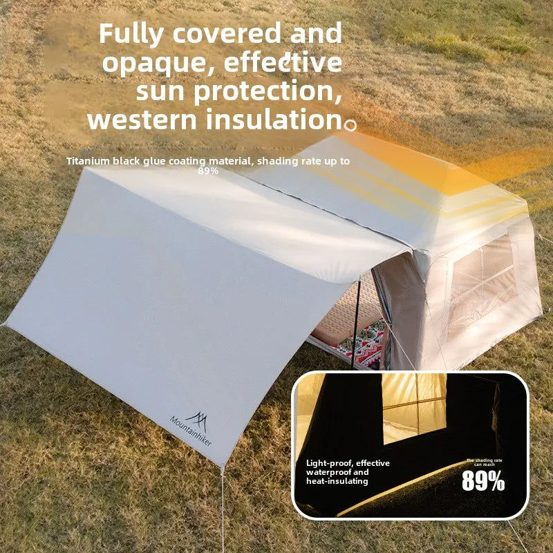 Abri de plage imperméable – Tente de camping familiale protégée UV