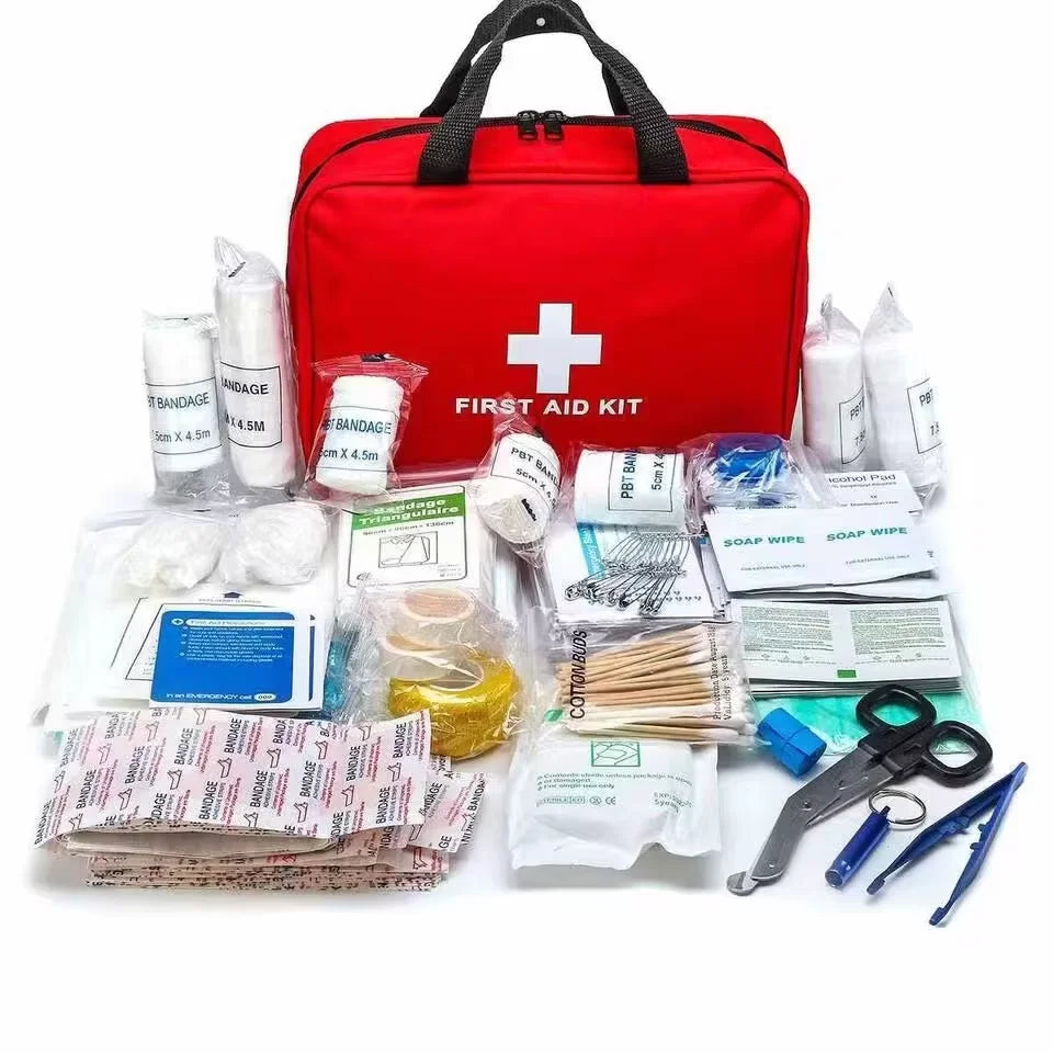 Trousse de premiers secours d’urgence 184PCS – Trousse médicale extérieure portable