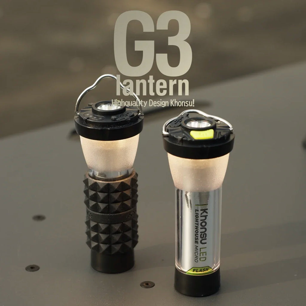 Lampe de Camping LED GZ Lighthouse 3000mAh - Autonomie Longue Durée pour Tente et Randonnée