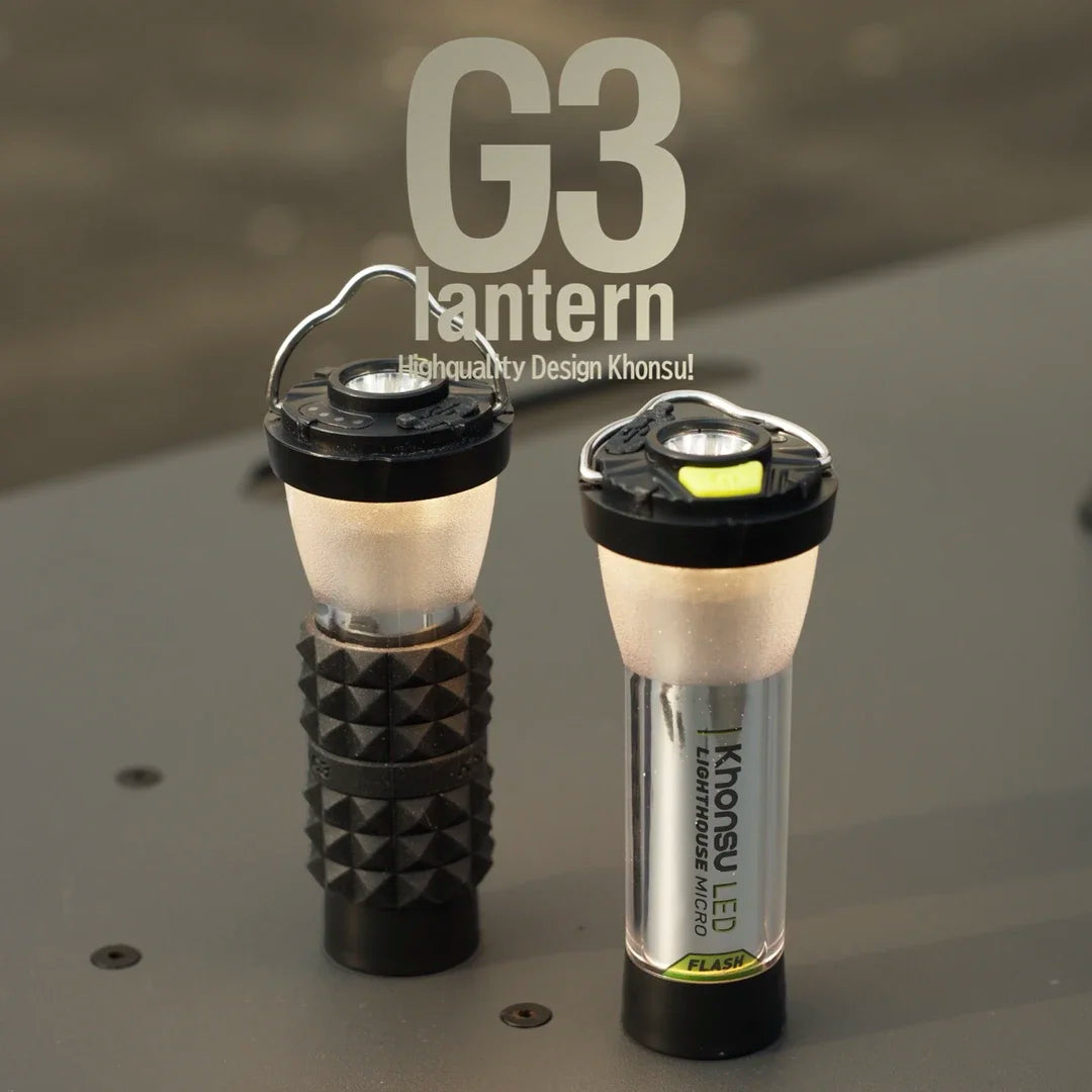Lampe de Camping LED GZ Lighthouse 3000mAh - Autonomie Longue Durée pour Tente et Randonnée