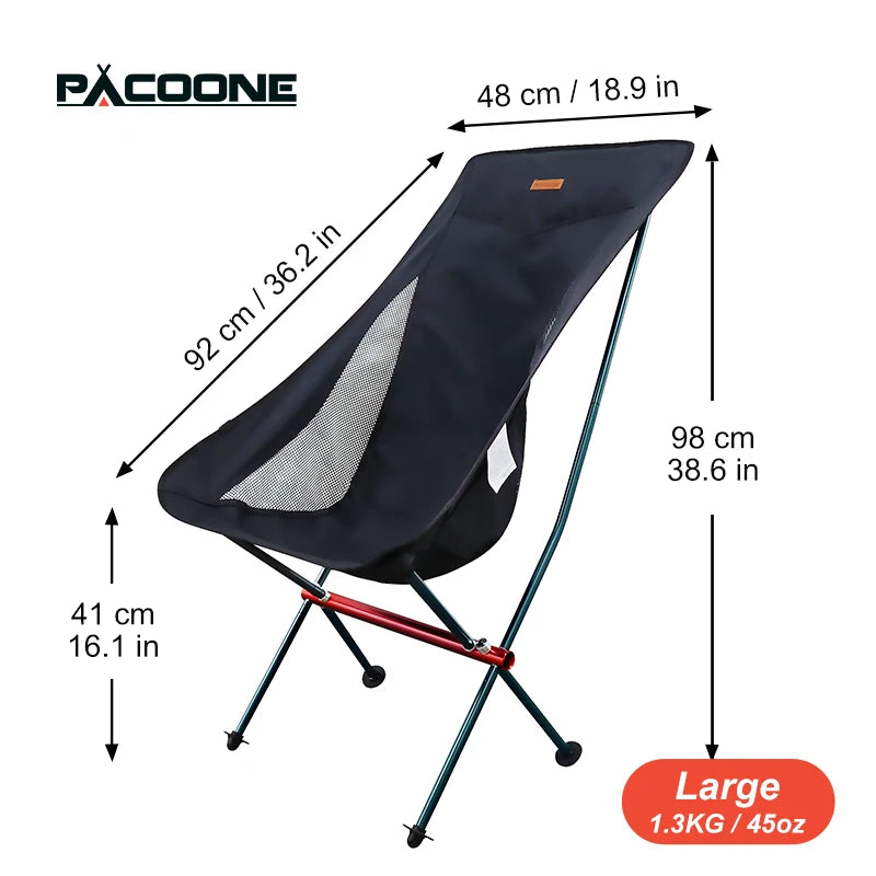 Chaise de camping ultralégère