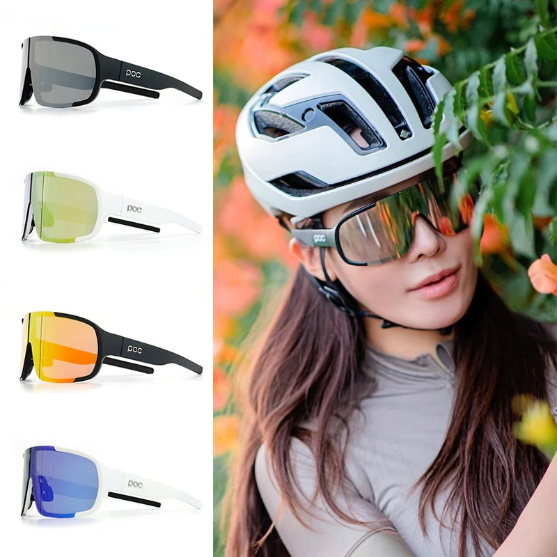 Lunettes de soleil de cyclisme polarisées – Lunettes de sport de plein air coupe-vent