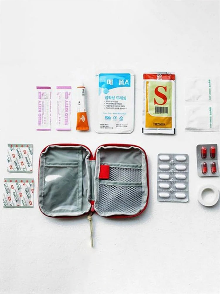 Trousse de premiers secours portable – Pochette médicale d’urgence compacte