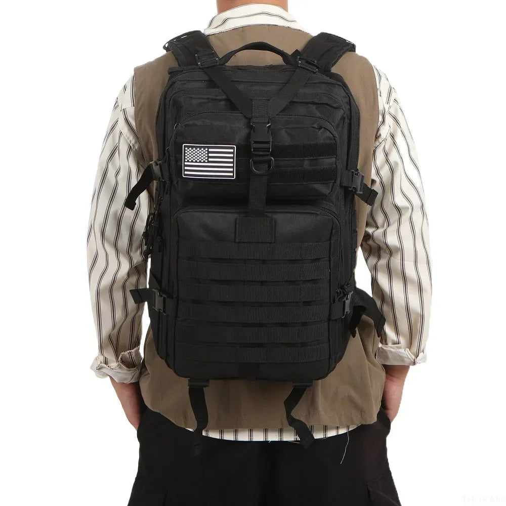 Sac à dos tactique extérieur 25L/50L – Sac de camping et de voyage