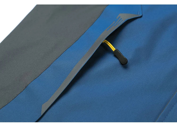 Veste de randonnée imperméable – Coupe-vent d’extérieur pour hommes