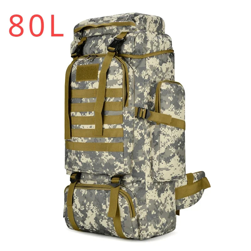 Grand Sac à Dos de Camping et de Voyage