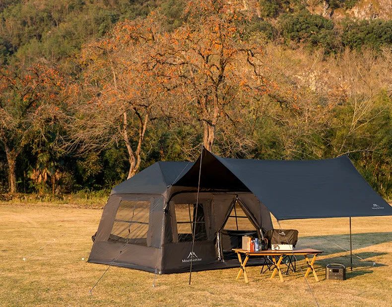 Abri de plage imperméable – Tente de camping familiale protégée UV