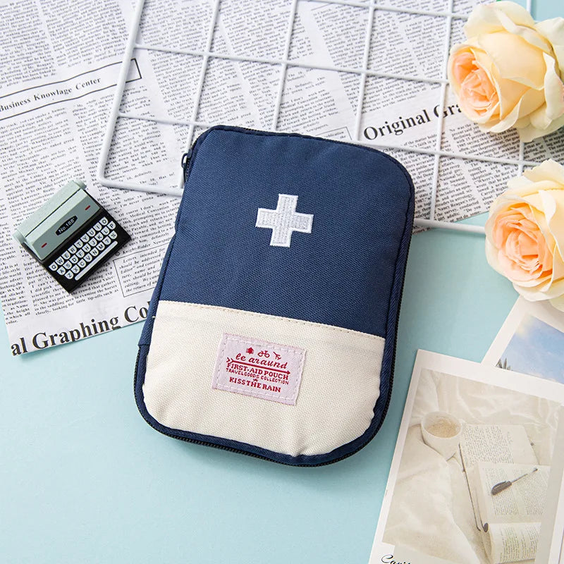 Trousse de premiers secours portable – Pochette médicale d’urgence compacte