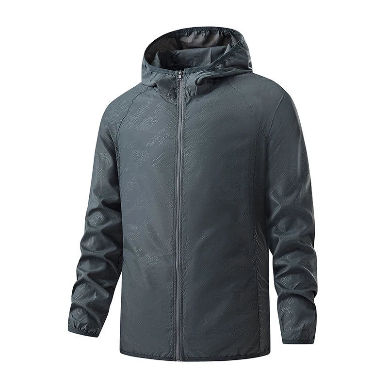 Veste de randonnée légère imperméable – Coupe-vent extérieure unisexe