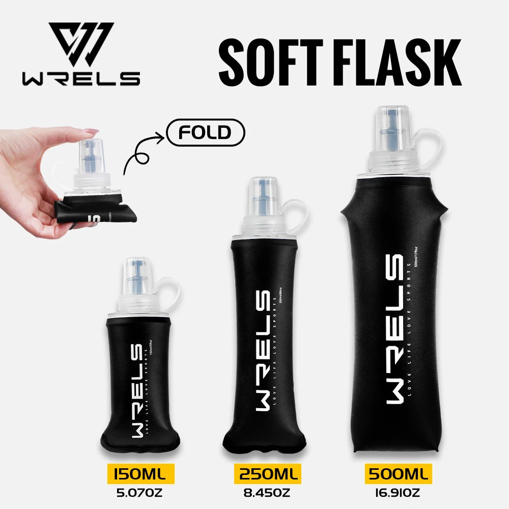Bouteille d’eau souple pliante – Hydratation extérieure sans BPA
