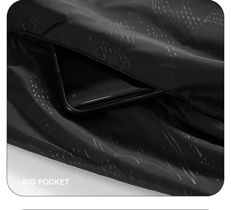 Veste de randonnée légère imperméable – Coupe-vent extérieure unisexe