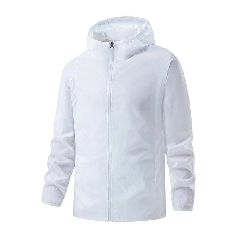 Veste de randonnée légère imperméable – Coupe-vent extérieure unisexe