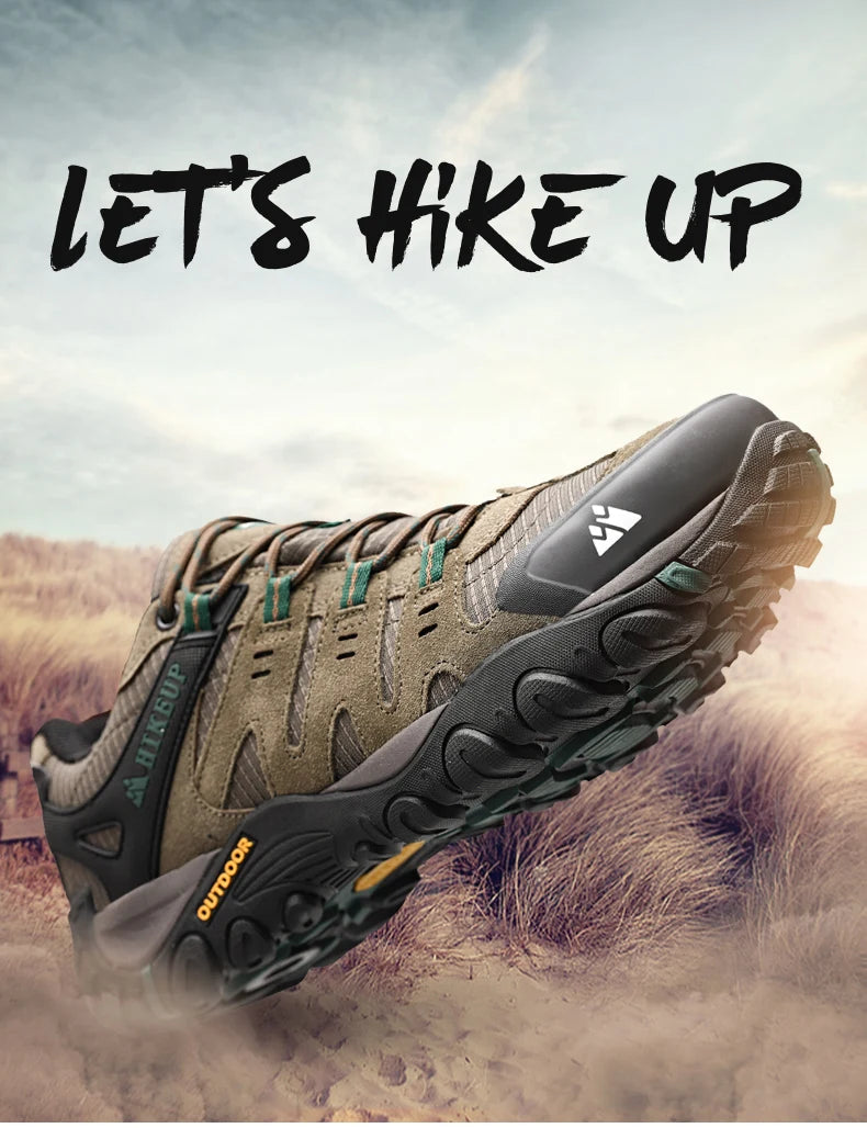 Chaussures de randonnée imperméables pour hommes – Baskets tactiques de trekking en plein air