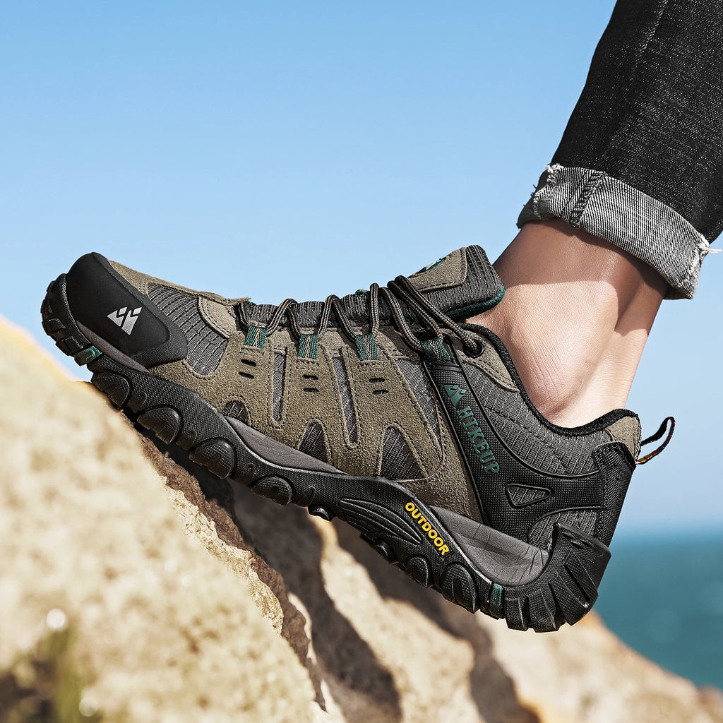 Chaussures de randonnée imperméables pour hommes – Baskets tactiques de trekking en plein air