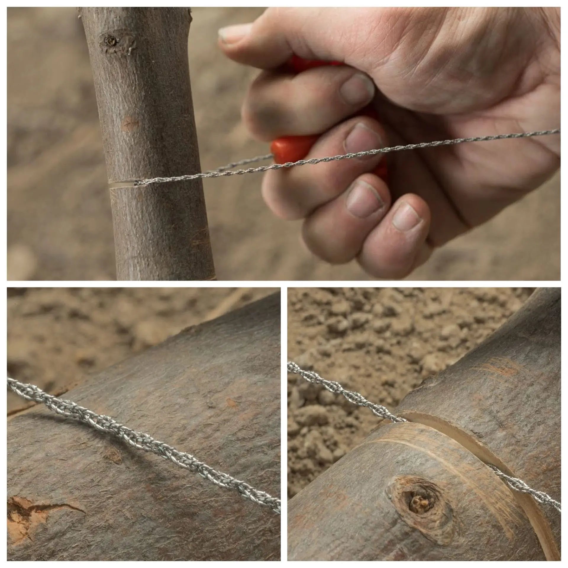 Scie à Fils Compacte de Survie pour la Randonnée