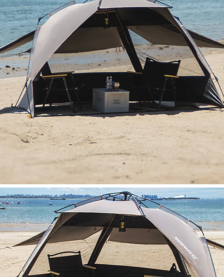 Tente de camping montée rapidement – Abri étanche protégé contre les UV