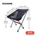 Chaise de camping ultralégère