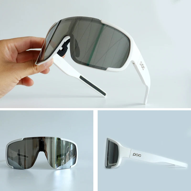 Lunettes de soleil de cyclisme polarisées – Lunettes de sport de plein air coupe-vent