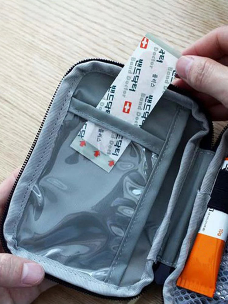 Trousse de premiers secours portable – Pochette médicale d’urgence compacte