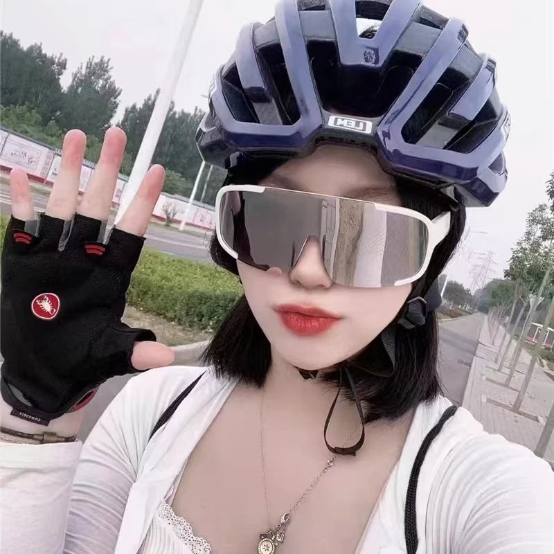 Lunettes de soleil de cyclisme polarisées – Lunettes de sport de plein air coupe-vent
