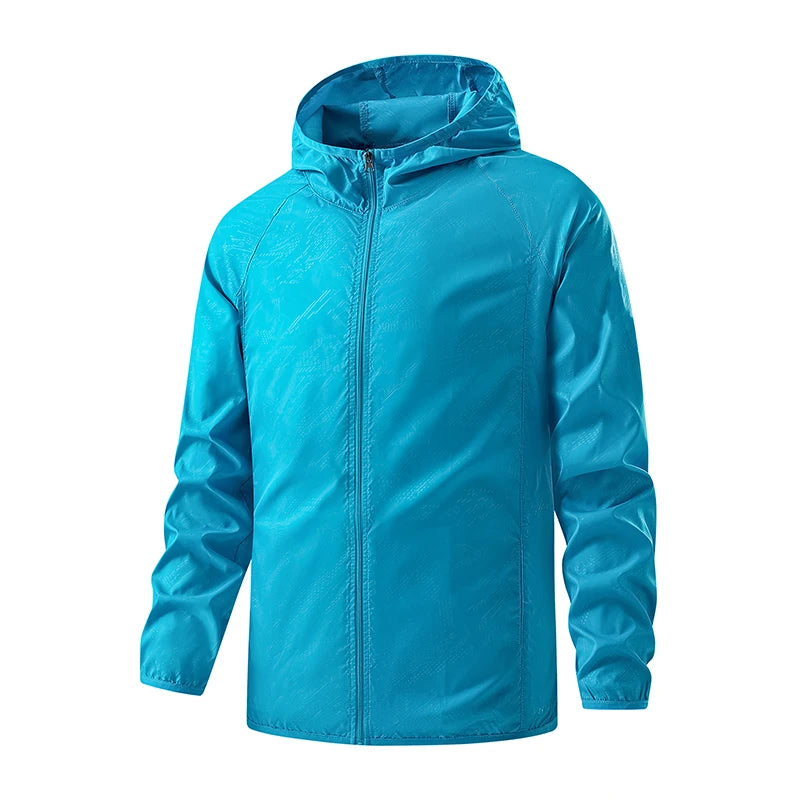 Veste de randonnée légère imperméable – Coupe-vent extérieure unisexe