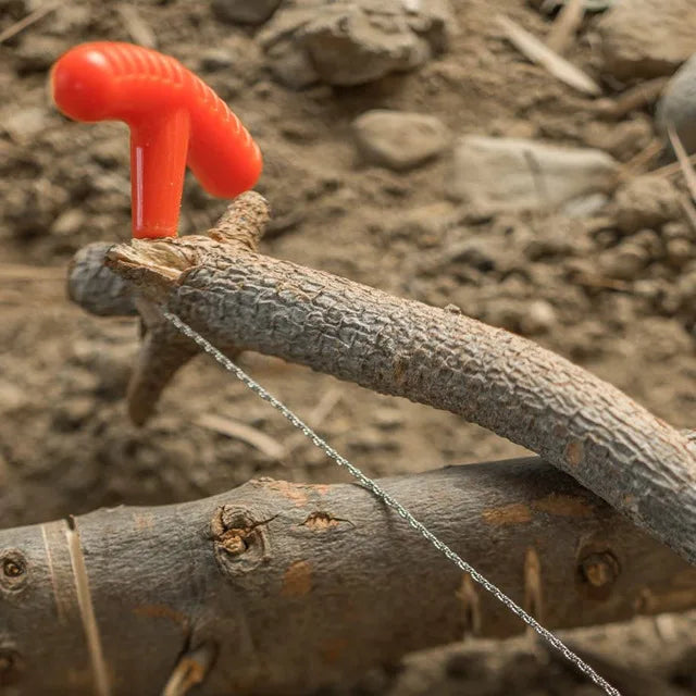 Scie à Fils Compacte de Survie pour la Randonnée