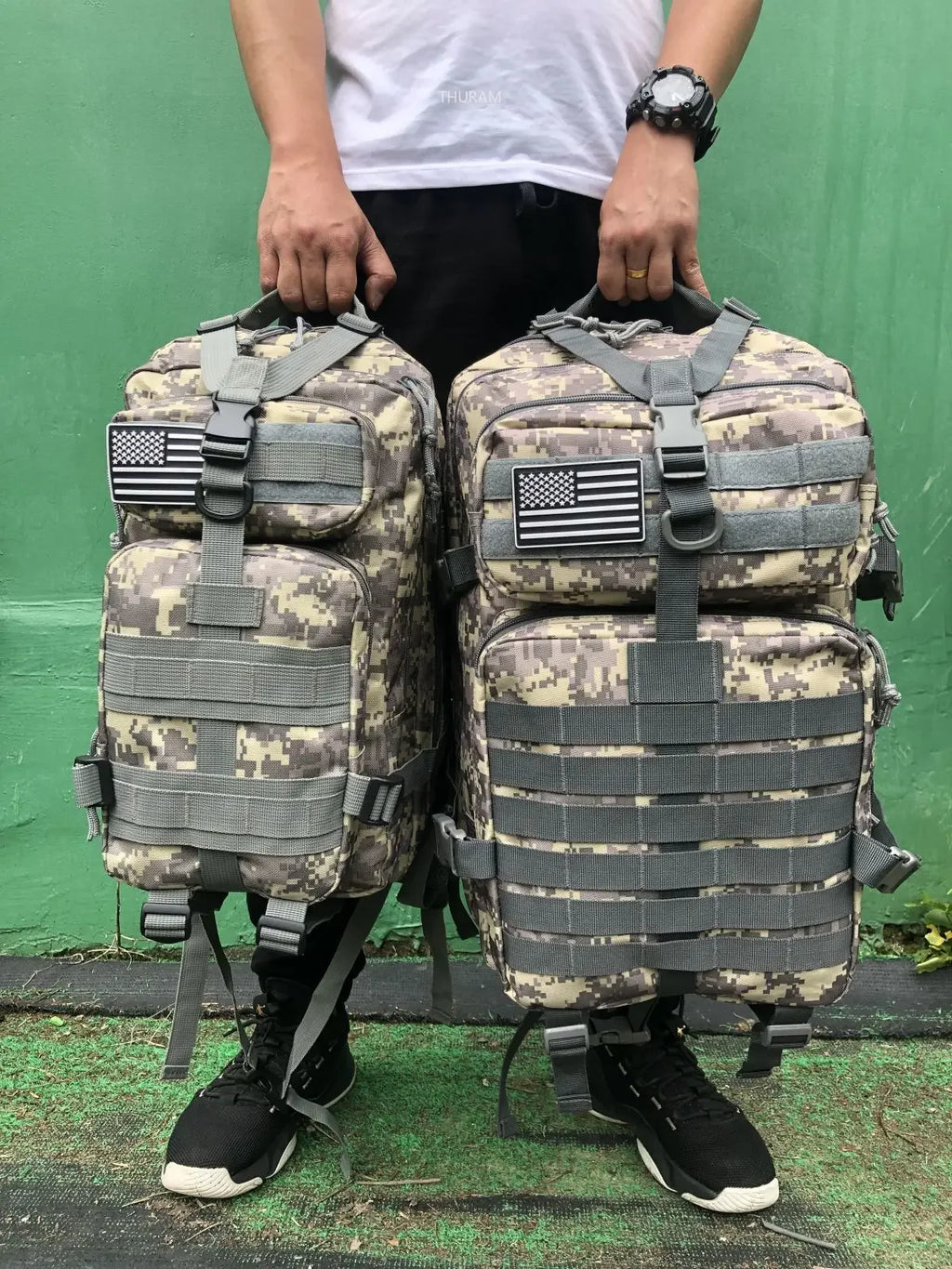 Sac à dos tactique extérieur 25L/50L – Sac de camping et de voyage