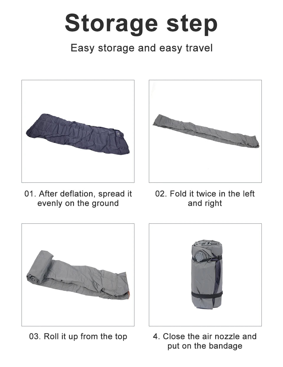 Matelas de camping auto-gonflant
