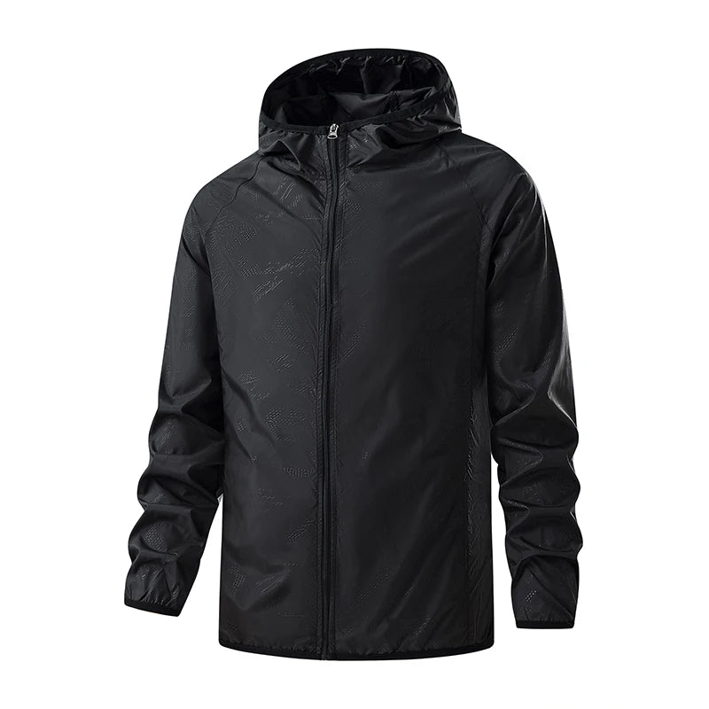 Veste de randonnée légère imperméable – Coupe-vent extérieure unisexe