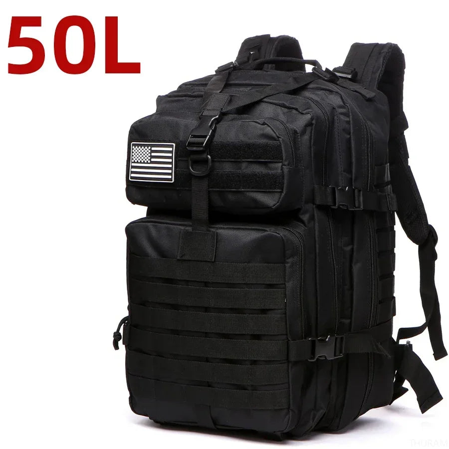 Sac à dos tactique extérieur 25L/50L – Sac de camping et de voyage