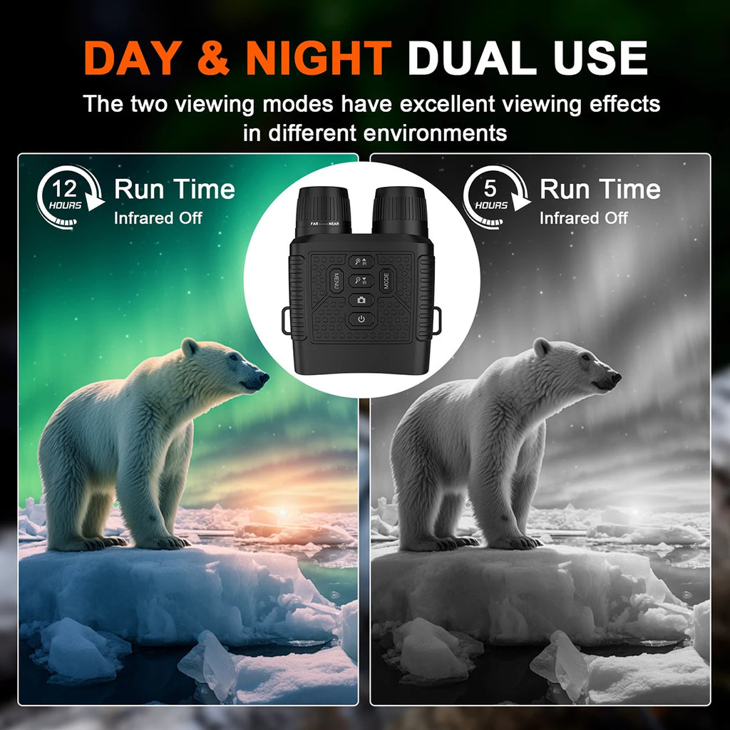 Jumelle de Vison Nocturne Infrarouge HD