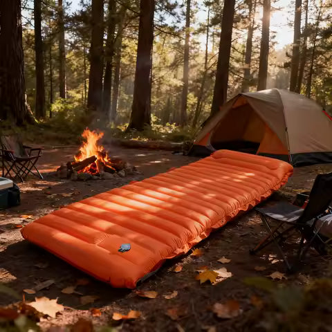 Matelas de Camping Auto-gonflant Épais 10cm : Confort Randonnée & Pêche