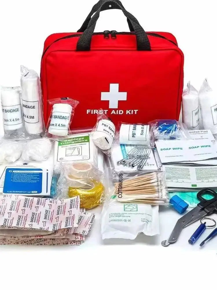 Trousse de premiers secours d’urgence 184PCS – Trousse médicale extérieure portable
