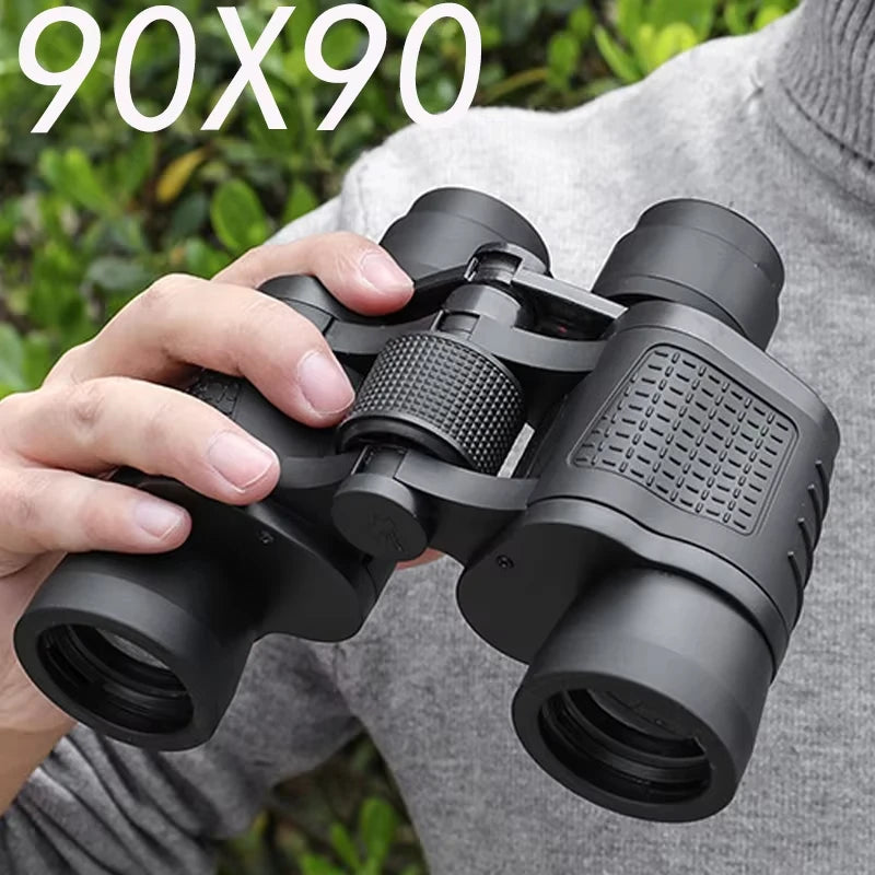 Jumelles Professionnelles HD 90x90 - Vision Longue Distance pour Chasse & Camping