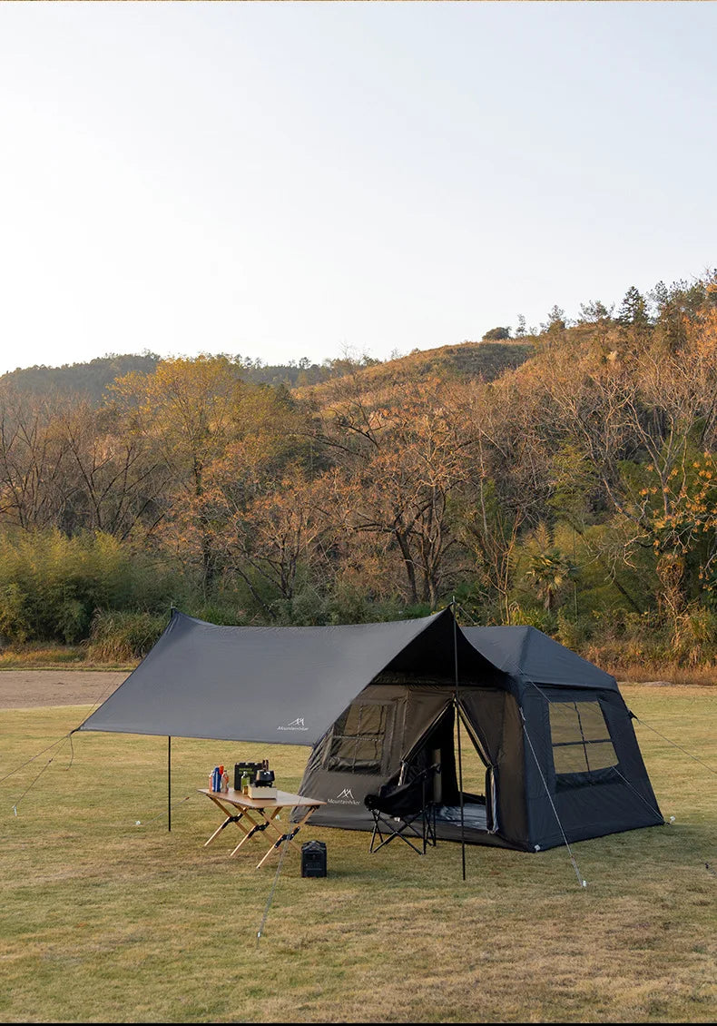 Abri de plage imperméable – Tente de camping familiale protégée UV