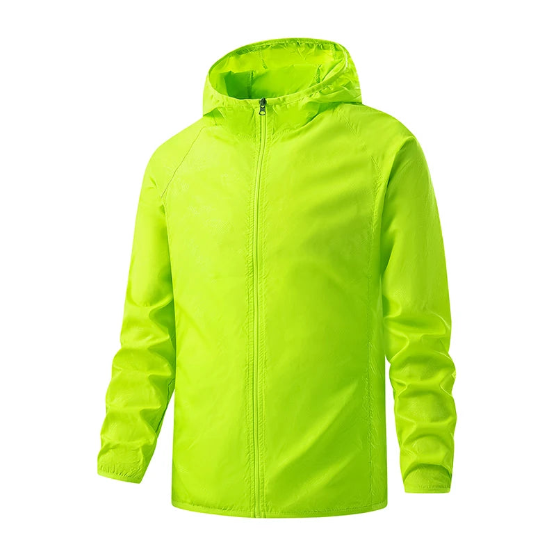 Veste de randonnée légère imperméable – Coupe-vent extérieure unisexe