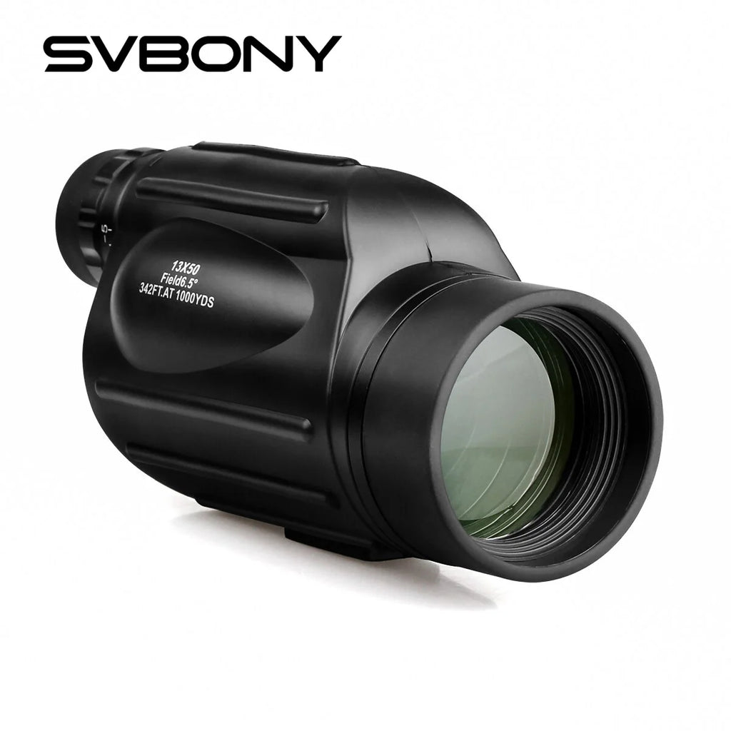 Monoculaire Puissant Svbony SV49 - Équipement d'extérieur étanche pour voyage et chasse