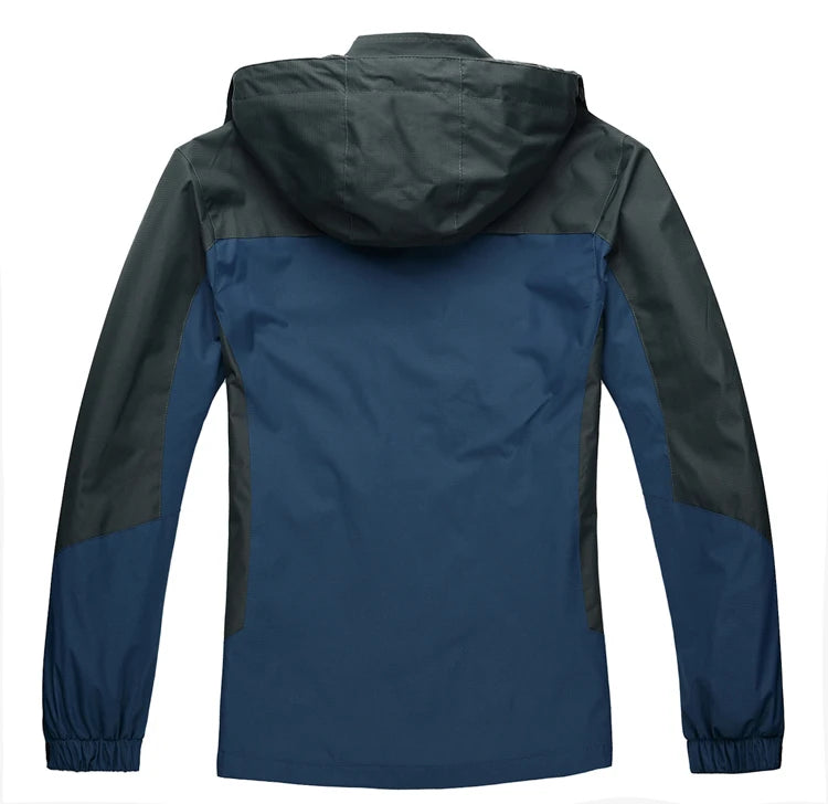 Veste de randonnée imperméable – Coupe-vent d’extérieur pour hommes