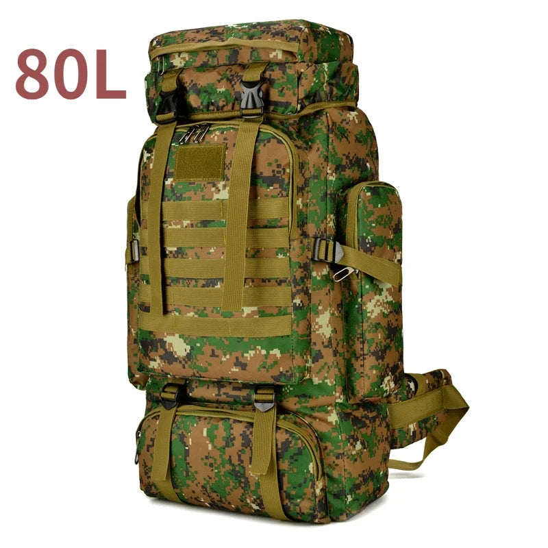 Grand Sac à Dos de Camping et de Voyage