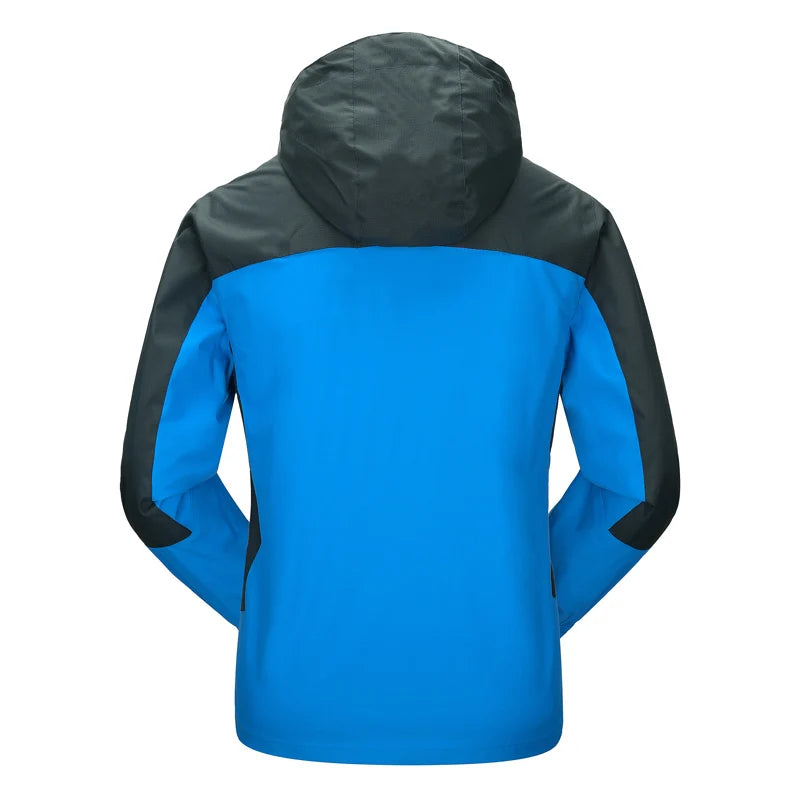 Veste de randonnée imperméable – Coupe-vent d’extérieur pour hommes