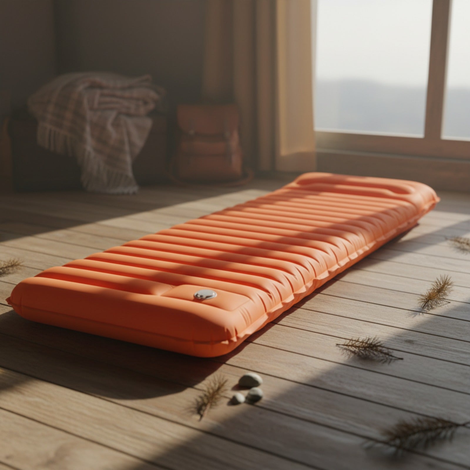 Matelas de Camping Auto-gonflant Épais 10cm : Confort Randonnée & Pêche