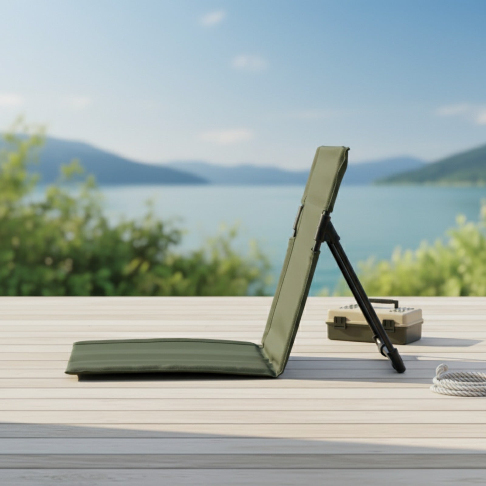 Chaise Pliante Ultra-Légère en Aluminium - Idéale Camping, Plage, Pêche